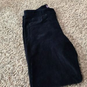 Stretchy corduroy dress pants